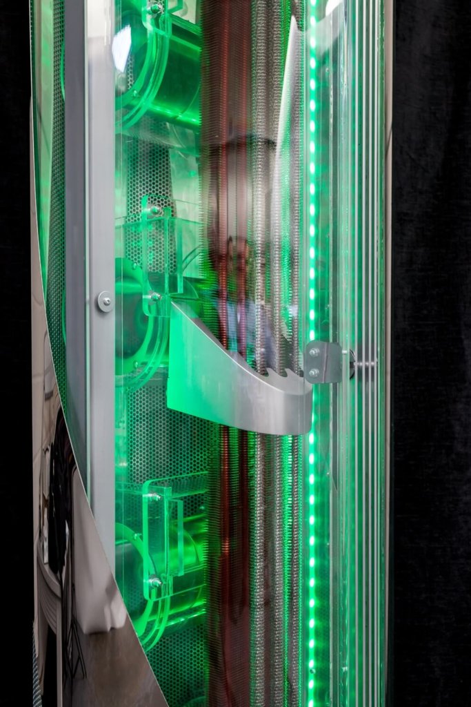 See Through Air Curtain Project